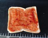 簡単朝食✿耳までたっぷり！ピザ風トースト作り方3写真