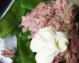 あっという間！絹さやとツナの簡単サラダ♪作り方4写真