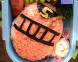 簡単美味しい！トッキュウジャーキャラ弁♪作り方5写真