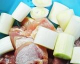 鶏肉の塩レモンソテー＊クリームソース作り方1写真