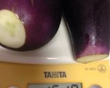 大急ぎで〜茄子の味噌汁…(o˘◡˘o)作り方3写真