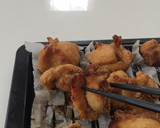 揚げない唐揚げ が網にくっつかない方法☆作り方6写真