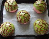 スイカの形　クッキーパン作り方8写真