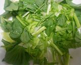 サラダほうれん草と豆腐のサラダ作り方5写真
