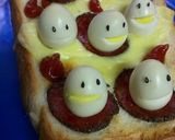 たまごの妖精トースト！(ﾉ´∀｀*)♡作り方10写真
