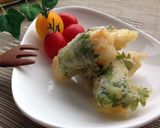 アブラカレイ✿梅&大葉巻天ぷら作り方8写真