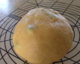 えんどう豆と餡子の丸型パン作り方6写真