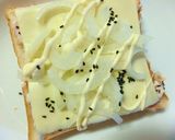 紫蘇香る❀鶏ささみの和トースト作り方5写真