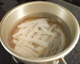 こんにゃくの梅麺つゆ漬け作り方1写真