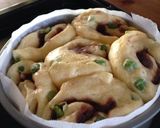 えんどう豆と餡子の丸型パン作り方12写真