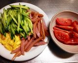 冷やし中華in塩レモン作り方1写真