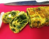 朝食・お弁当に☆あおさde玉子焼き作り方3写真