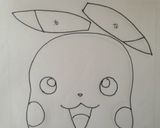 キャラケーキ☆ピカチュウ作り方1写真