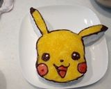 キャラケーキ☆ピカチュウ作り方6写真