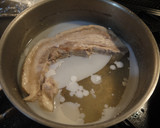 梅黒酢風味で♪　とろとろ～豚の角煮♡作り方4写真