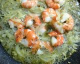 エビのトマト玉子ソーススパゲッティ作り方4写真