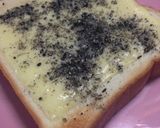 大きいスライスチーズでおやつトースト作り方4写真
