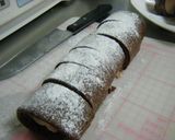 アイス風チョコロールケーキ作り方4写真