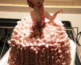 元祖!アナと雪の女王ケーキドールケーキ作り方8写真