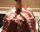 元祖!アナと雪の女王ケーキドールケーキ作り方9写真