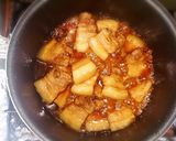 我が家の豚バラ肉の甘辛煮作り方5写真