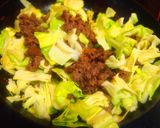 牛肉とキャベツの味噌ダレ炒め作り方3写真