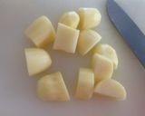 簡単☆洋食のあと一品美味しいカレーポテト作り方1写真