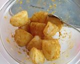 簡単☆洋食のあと一品美味しいカレーポテト作り方4写真
