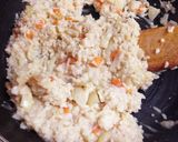 冷やご飯 de リゾット風作り方3写真