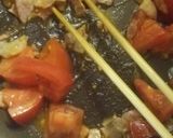 ベーコン＆レタス＆トマトのにんにく炒め作り方3写真