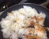 梅みそ海苔炒飯作り方3写真