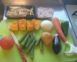 夏野菜カレー作り方1写真