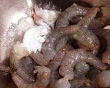 ♪リクエストのえびチリをお弁当用に♪作り方1写真