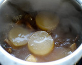 大根と椎茸のオイスターソース煮作り方3写真