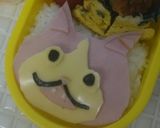 妖怪ウォッチ♡ジバニャンのキャラ弁作り方1写真