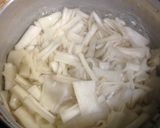 かんぴょう、胡瓜、ハムの酢の物作り方4写真