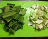 鶏むね肉とちんげん菜の炒めもの作り方2写真