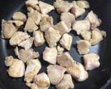 鶏むね肉とちんげん菜の炒めもの作り方5写真