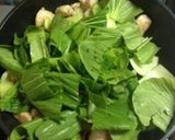 鶏むね肉とちんげん菜の炒めもの作り方6写真