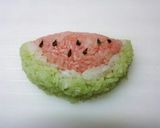 夏のキャラ弁❈スイカおにぎり作り方6写真