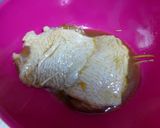 白髪ネギ×生姜×にんにくの薬味乗せ唐揚げ作り方6写真