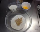 【鉄分をプラス】きな粉ホットケーキ作り方1写真