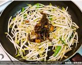 酸辣黑菇醬炒豆芽．柯媽媽の植物燕窩作り方3写真