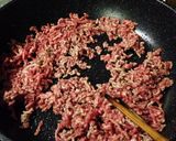糖質制限！ひき肉のレタス包み作り方3写真