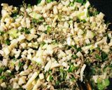 糖質制限！ひき肉のレタス包み作り方4写真