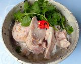 暑い日に！シンガポールチキン冷や汁作り方7写真