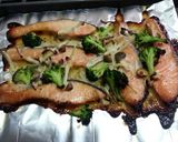 簡単♡鮭のホイル焼き～マヨ味噌ソース～作り方5写真