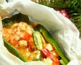 クックパー使用で☆エビチリ味でグラタン風作り方9写真