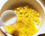 離乳食後期★かぼちゃとコーンのサラダ作り方2写真