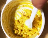 離乳食後期★かぼちゃとコーンのサラダ作り方3写真
